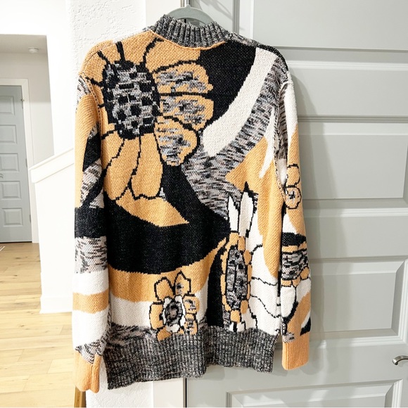 NWT Free People August Floral Cardigan - Picture 3 of 6